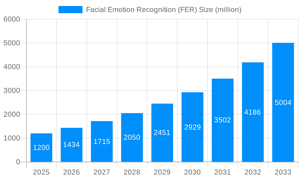 Facial Emotion Recognition (FER) Market Size and Forecast (2024-2030)
