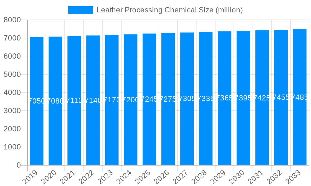 Leather Processing Chemical Market Size and Forecast (2024-2030)