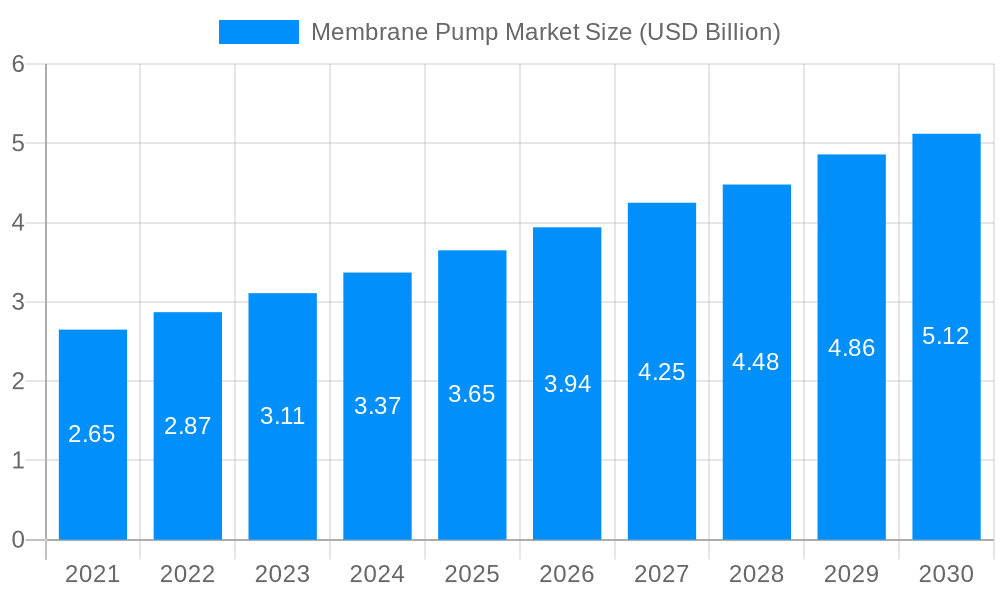 Membrane Pump Market Market Size and Forecast (2024-2030)