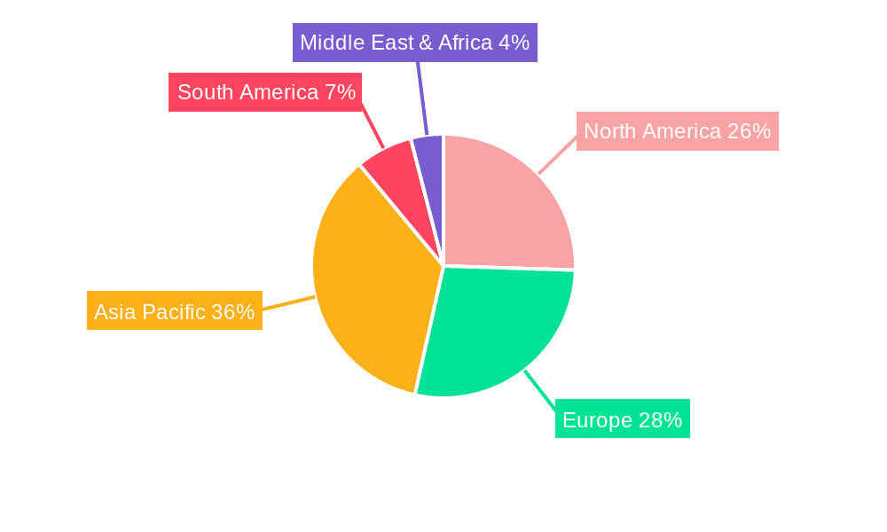 CVT Pumps Market Share by Region - Global Geographic Distribution