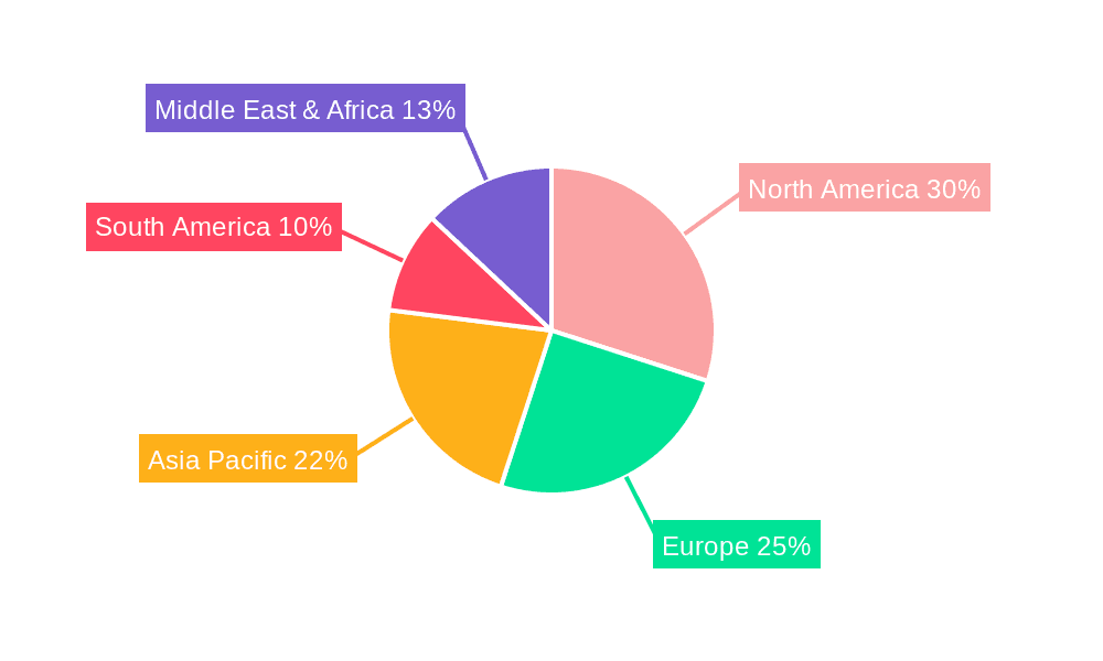 Dental Anesthesia Needles Market Share by Region - Global Geographic Distribution
