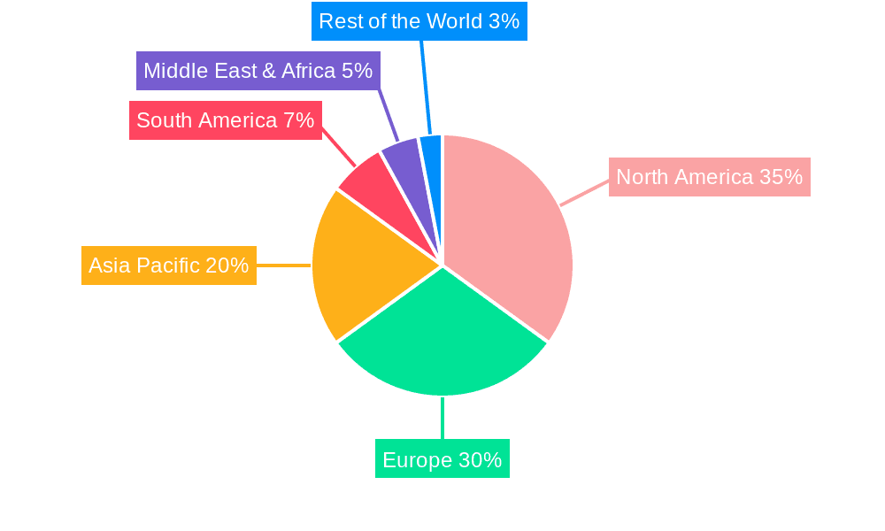 Dental Zirconia Porcelain Blocks Market Share by Region - Global Geographic Distribution