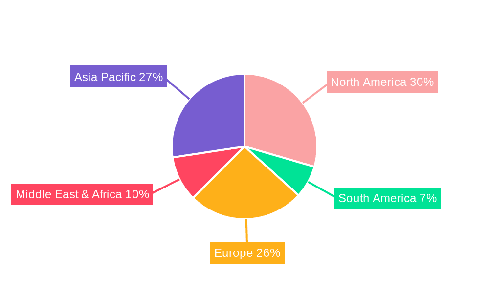 Door Systems Market Share by Region - Global Geographic Distribution