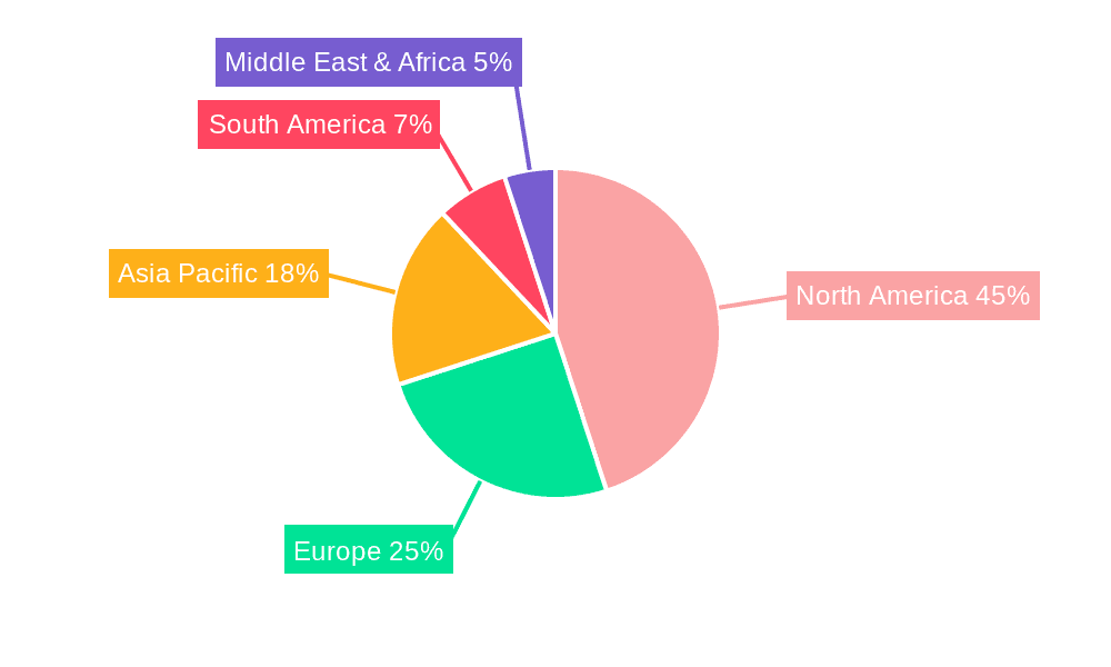 Lightweight Camper Trailer Market Share by Region - Global Geographic Distribution