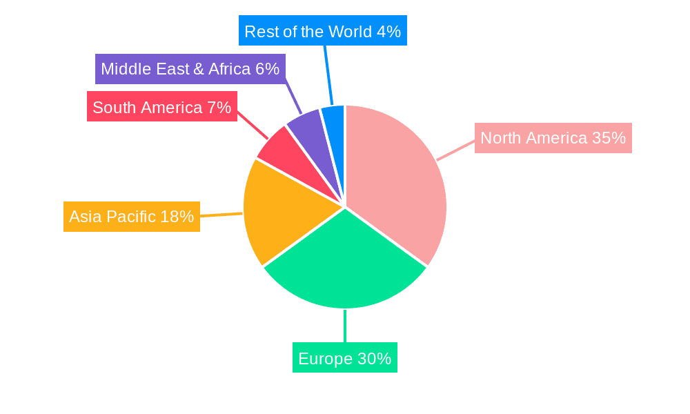 Pet Drug Market Share by Region - Global Geographic Distribution