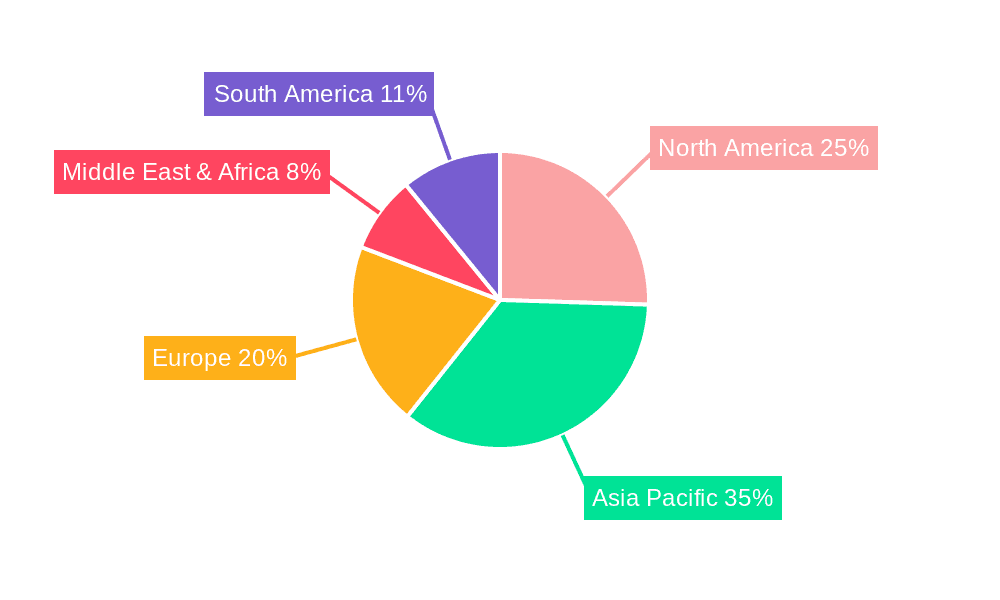 Quantum Processor Terminal Market Share by Region - Global Geographic Distribution