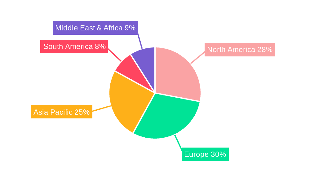 Salad Spinner Market Share by Region - Global Geographic Distribution