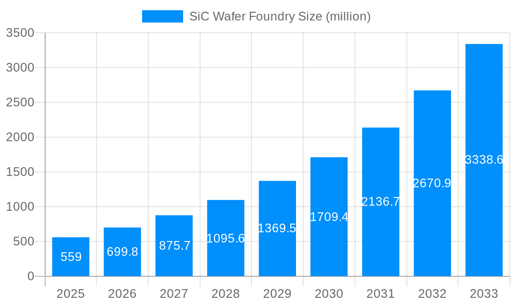 SiC Wafer Foundry Market Size and Forecast (2024-2030)