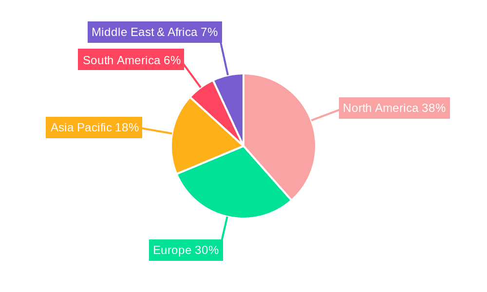 Addiction Treatment Market Share by Region - Global Geographic Distribution