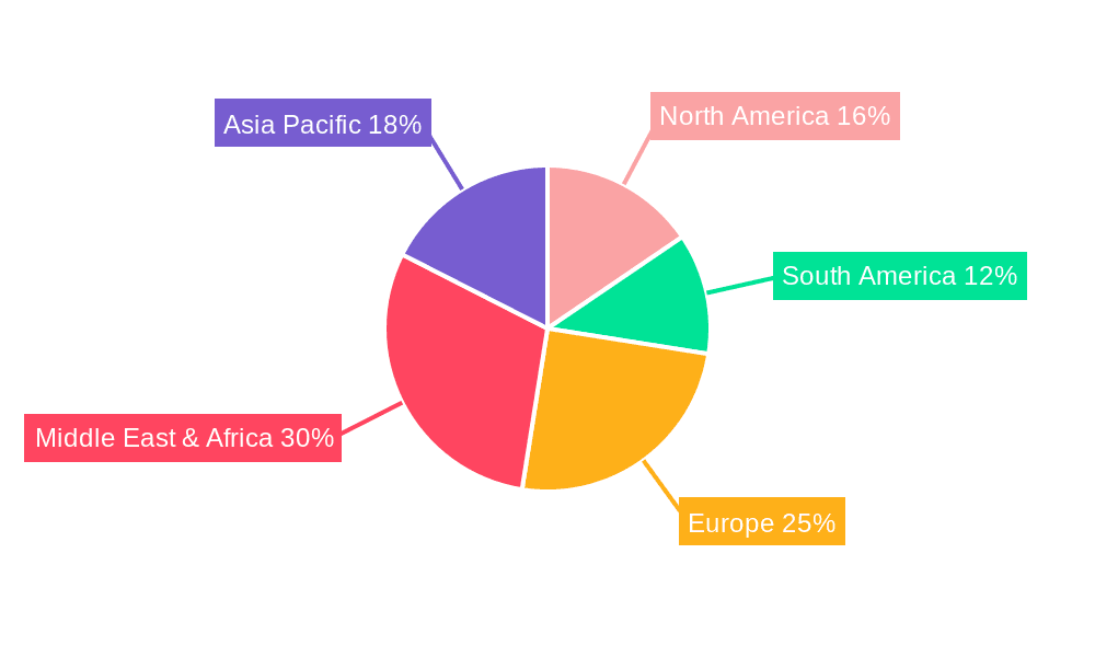 Amodiaquine Tablets Market Share by Region - Global Geographic Distribution