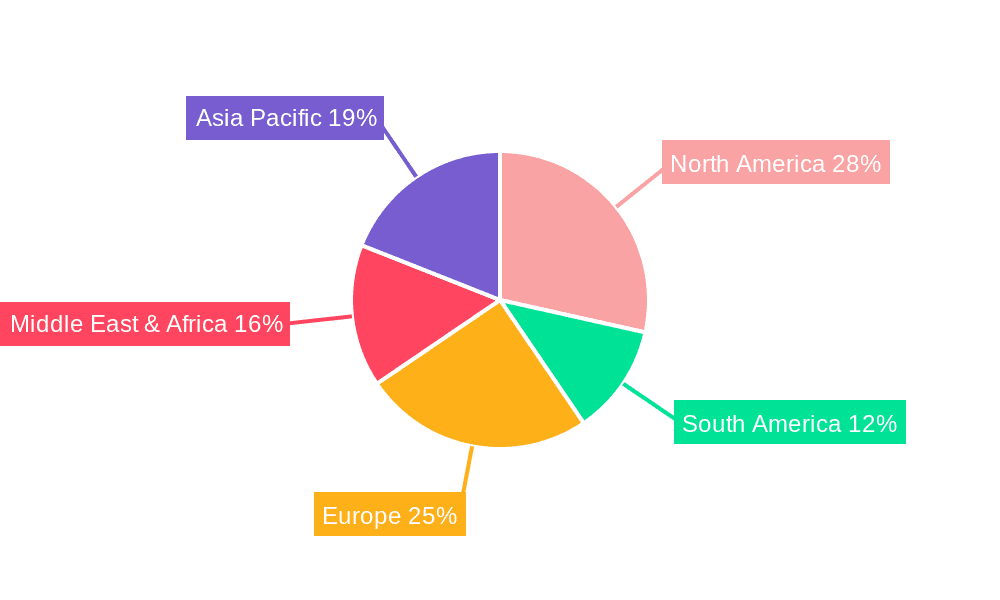Attapulgite Market Share by Region - Global Geographic Distribution