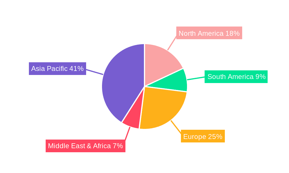 Baby Washing Machine Market Share by Region - Global Geographic Distribution