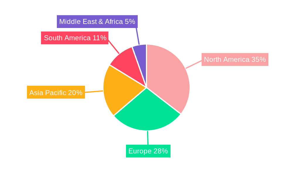 Bioethanol Market Share by Region - Global Geographic Distribution