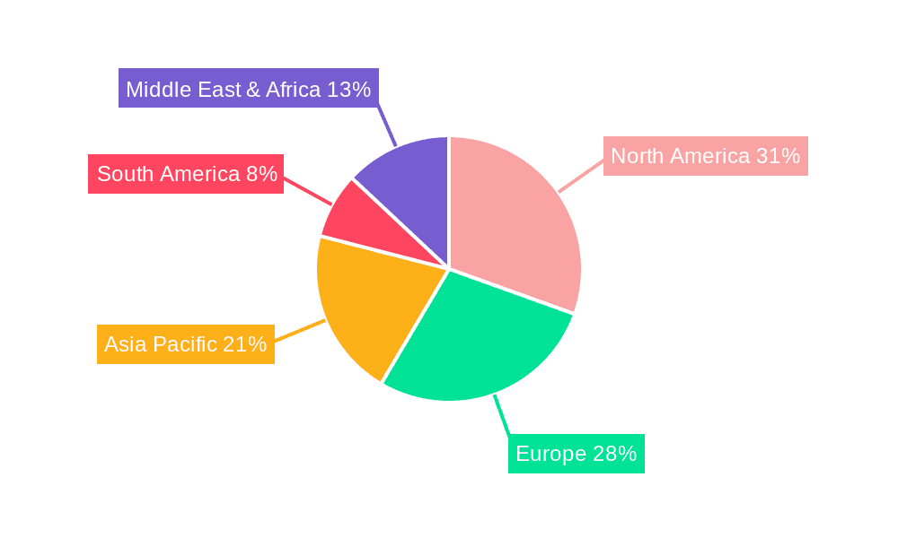 Boat Fender Cover Market Share by Region - Global Geographic Distribution