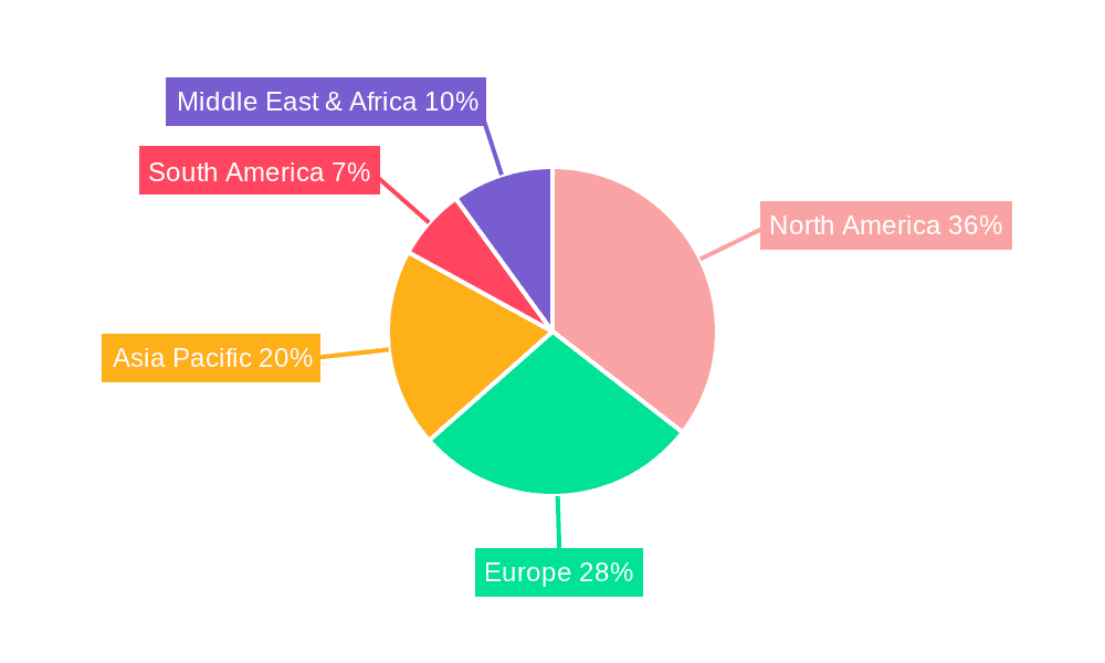 Cabin Boats Market Share by Region - Global Geographic Distribution
