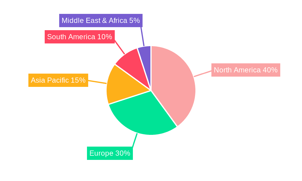 Cannabidiol (CBD) Foods Market Share by Region - Global Geographic Distribution