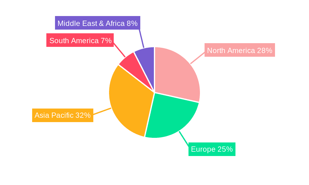 Capecitabine Tablets Market Share by Region - Global Geographic Distribution