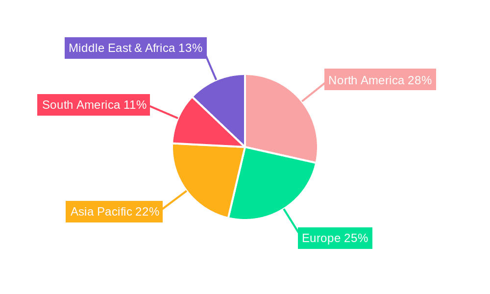 Coffee Liquid Market Share by Region - Global Geographic Distribution