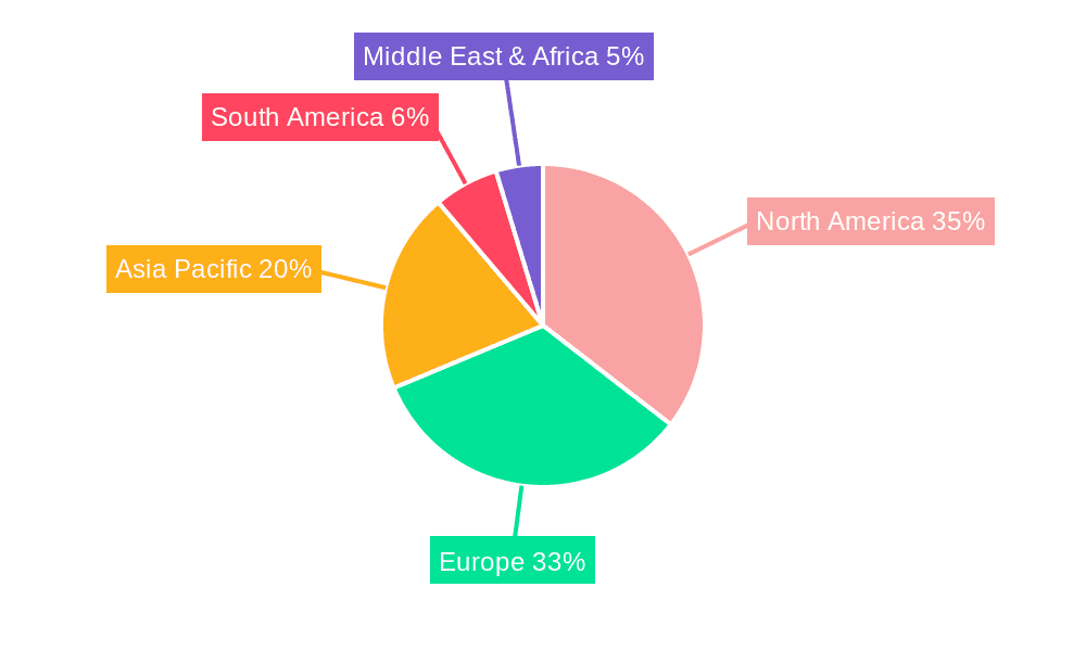 Coffee Pod Market Share by Region - Global Geographic Distribution