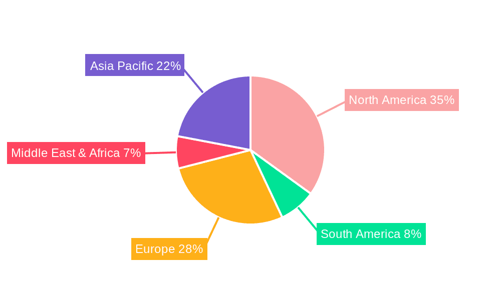 Cranberry Juice Market Share by Region - Global Geographic Distribution