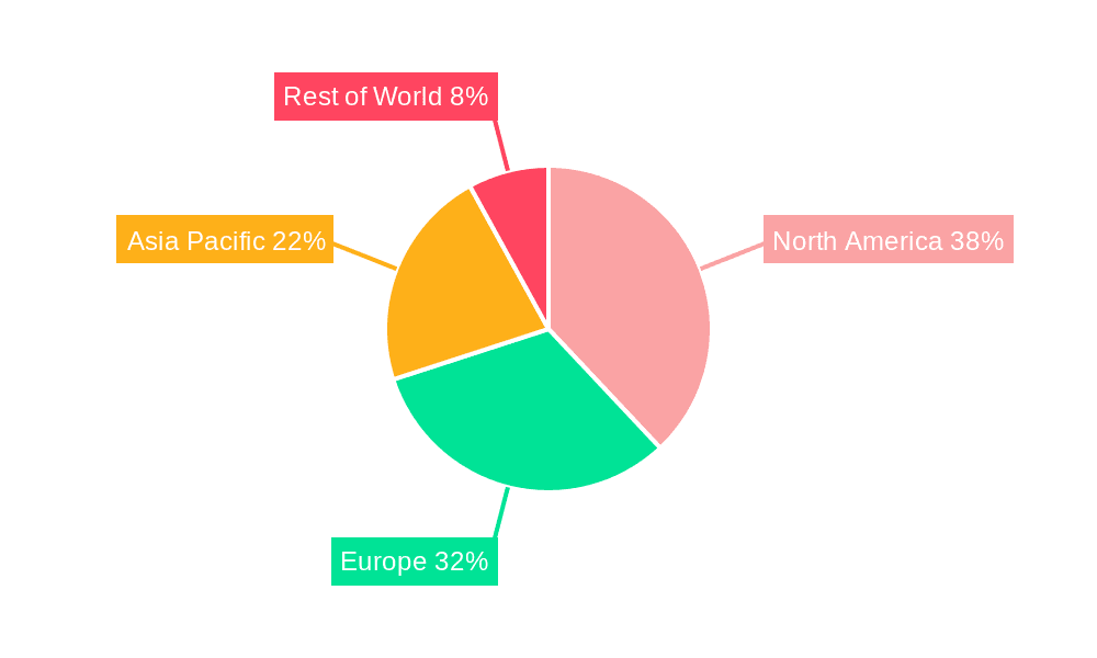 DNA Amplification Kit Market Share by Region - Global Geographic Distribution