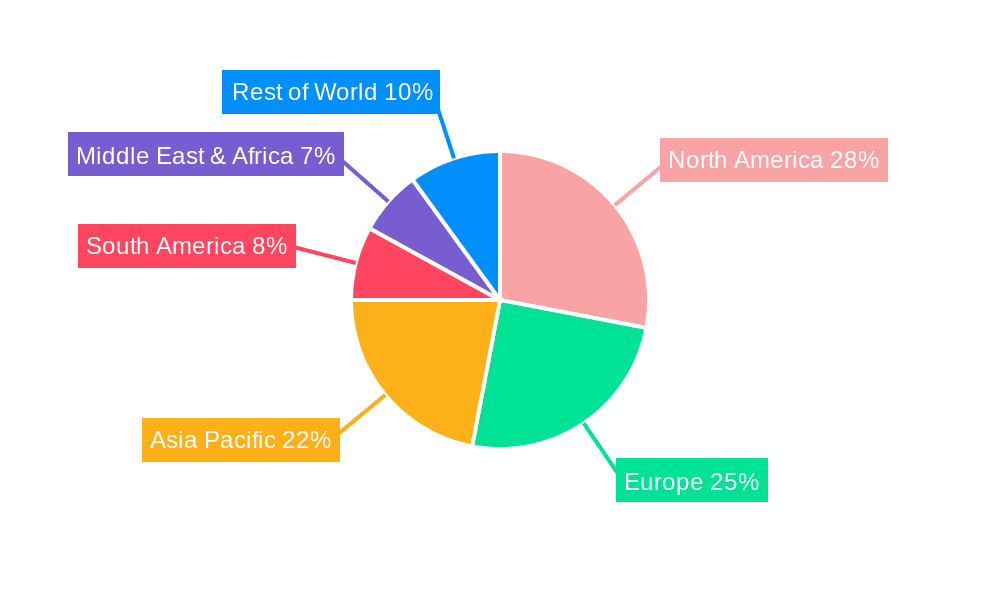Deoiler Machine Market Share by Region - Global Geographic Distribution