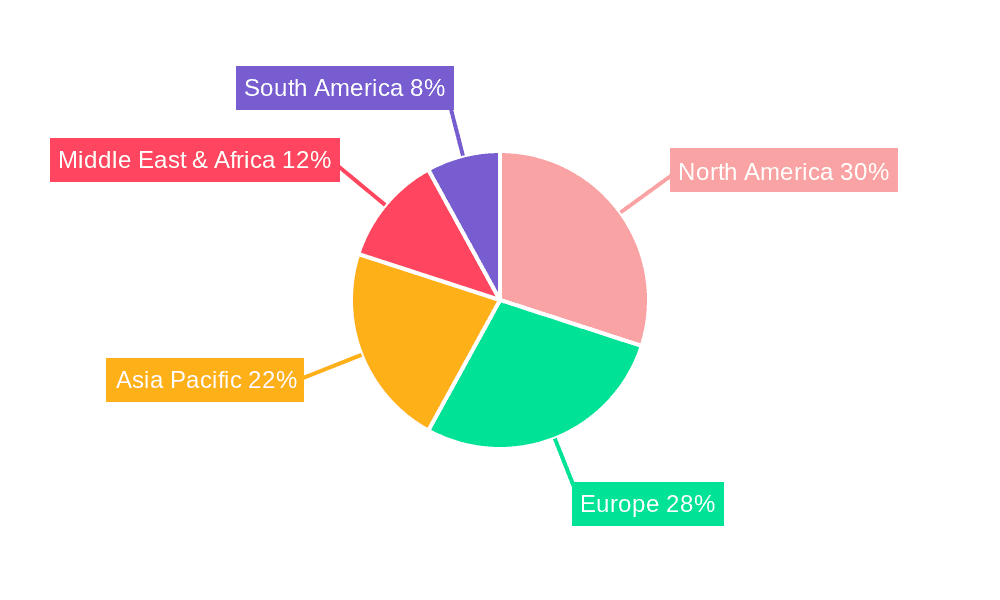 Diabetic Foot Insoles Market Share by Region - Global Geographic Distribution
