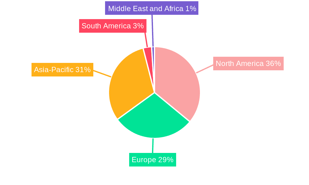 Diethanolamide Market Market Share by Region - Global Geographic Distribution