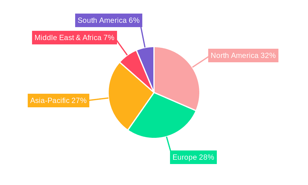District Heating Market Market Share by Region - Global Geographic Distribution