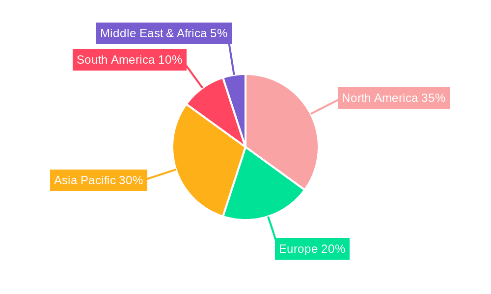Dry Edible Beans Market Share by Region - Global Geographic Distribution