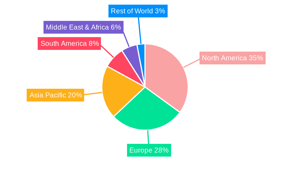 Ear Syringe Market Share by Region - Global Geographic Distribution