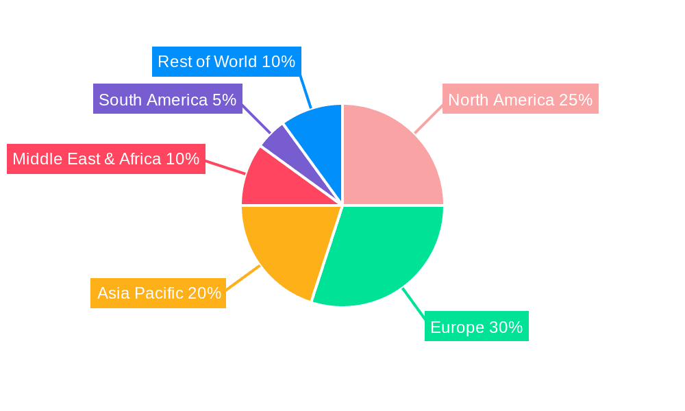 Ejector Seats Market Share by Region - Global Geographic Distribution