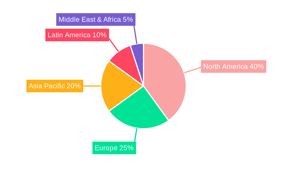 Estrogen Blocker Market Share by Region - Global Geographic Distribution