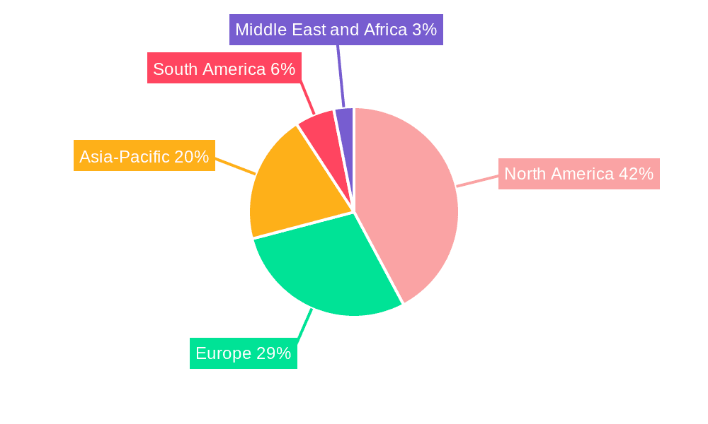 Ethanol Market Market Share by Region - Global Geographic Distribution