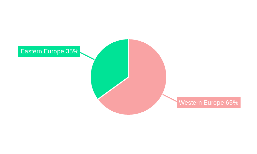 Europe Butane Market Market Share by Region - Global Geographic Distribution