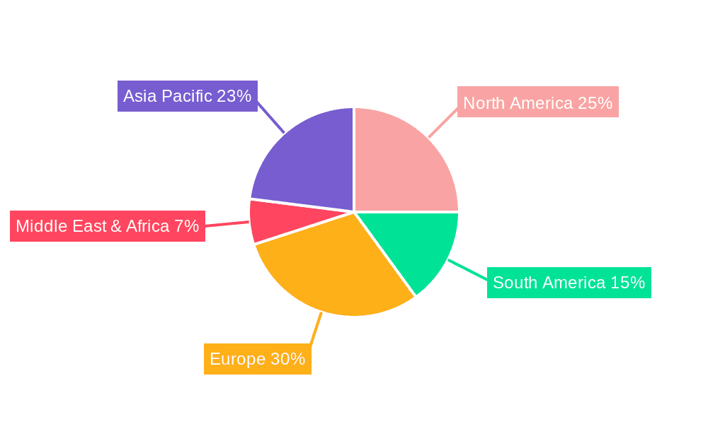 Farm Tractors Market Share by Region - Global Geographic Distribution