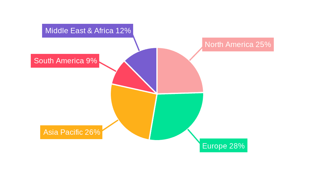 Fish Protein Isolate Market Share by Region - Global Geographic Distribution