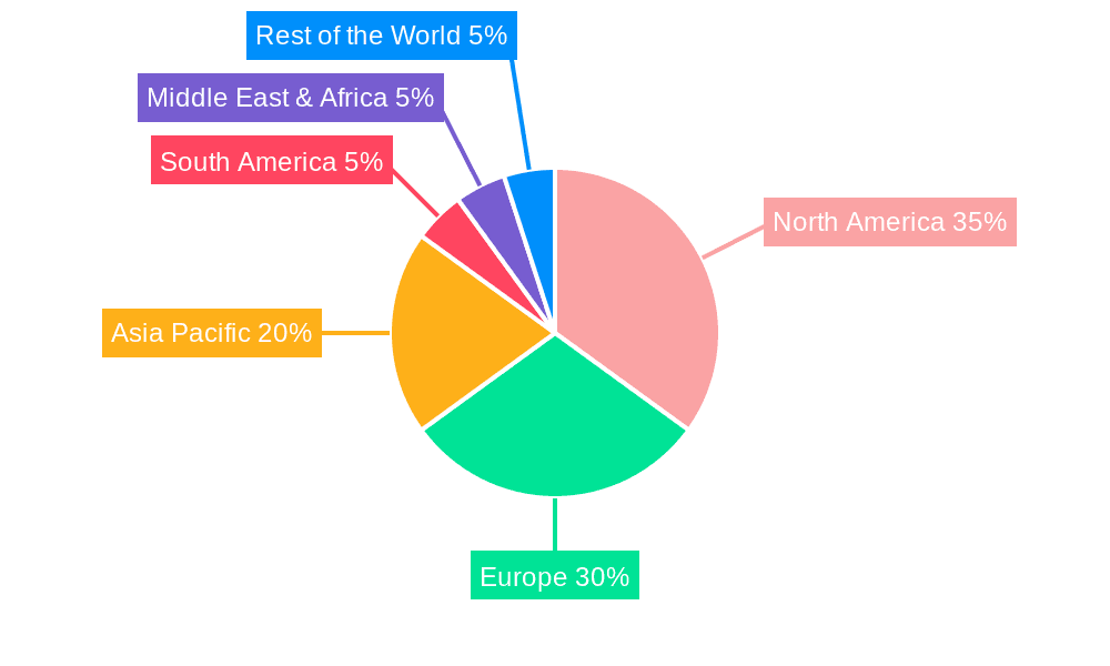 Fmoc-D-Cys(tBu)-OH Market Share by Region - Global Geographic Distribution