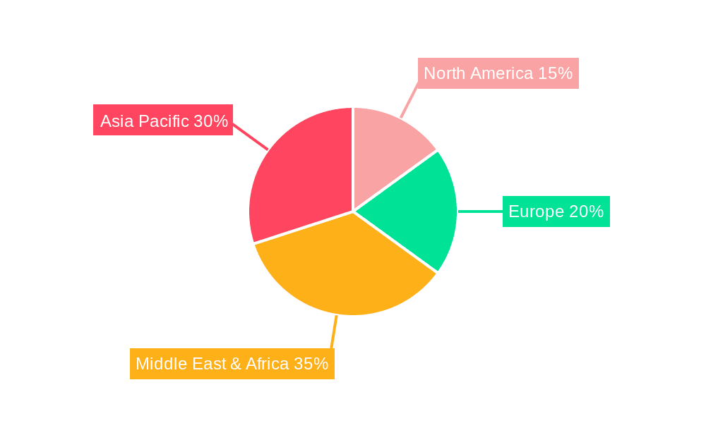 Halal Cheese Market Share by Region - Global Geographic Distribution