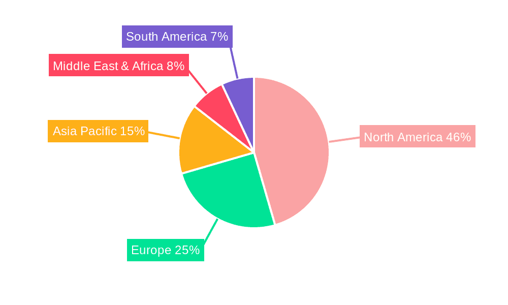 Hard Cap Cover Market Share by Region - Global Geographic Distribution