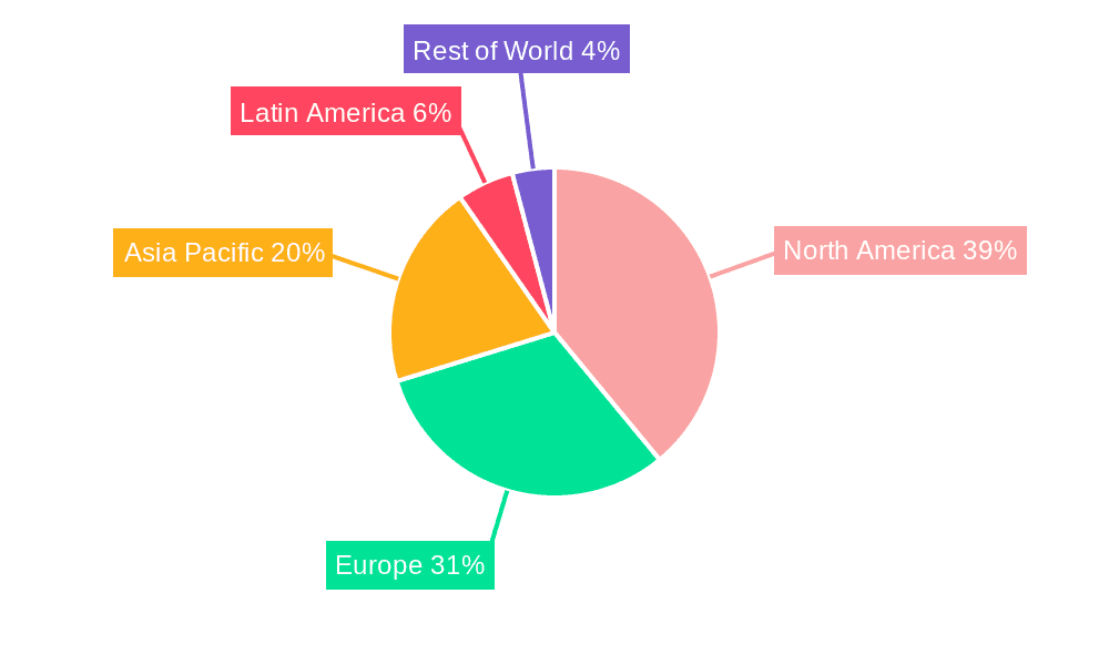 Hepatitis A Vaccine Market Share by Region - Global Geographic Distribution
