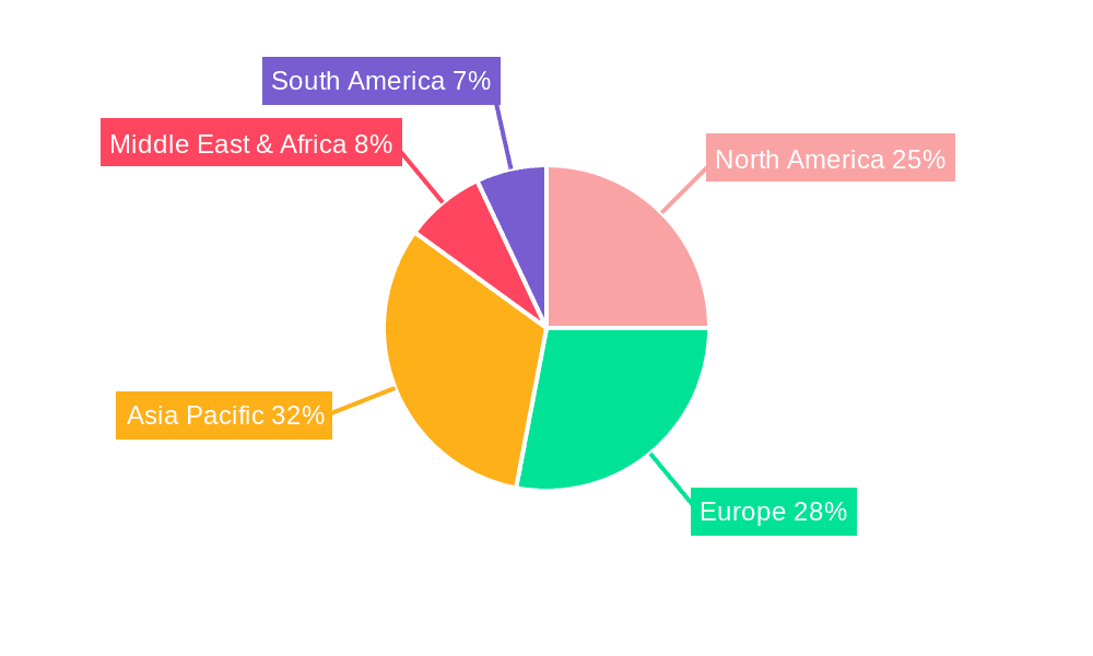 High-Pressure Pump Market Share by Region - Global Geographic Distribution