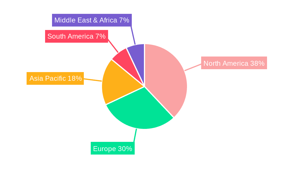 Hockey Face Mask Market Share by Region - Global Geographic Distribution