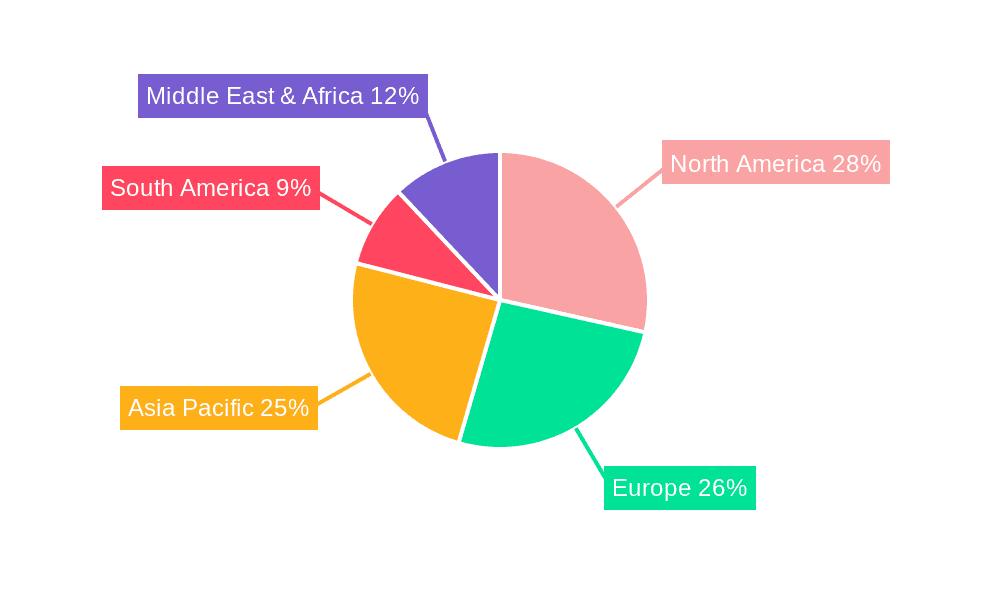 Iodixanol Injection Market Share by Region - Global Geographic Distribution