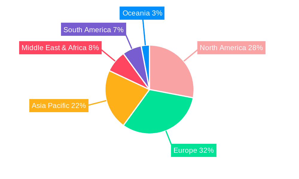 Marine Observation Buoy Market Share by Region - Global Geographic Distribution