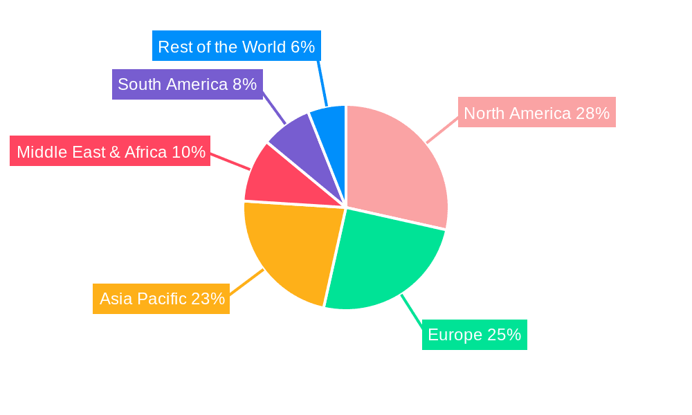 Medical Freezers Market Share by Region - Global Geographic Distribution