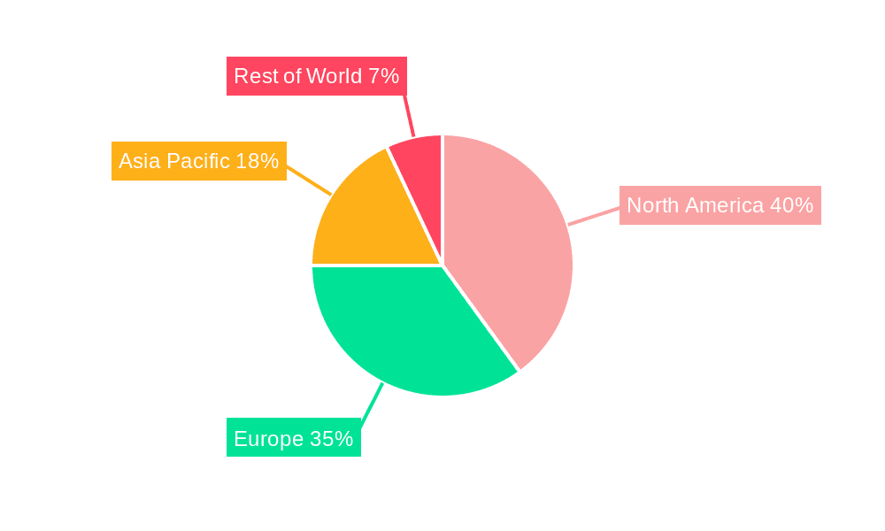 Medical Grade Coatings Market Share by Region - Global Geographic Distribution
