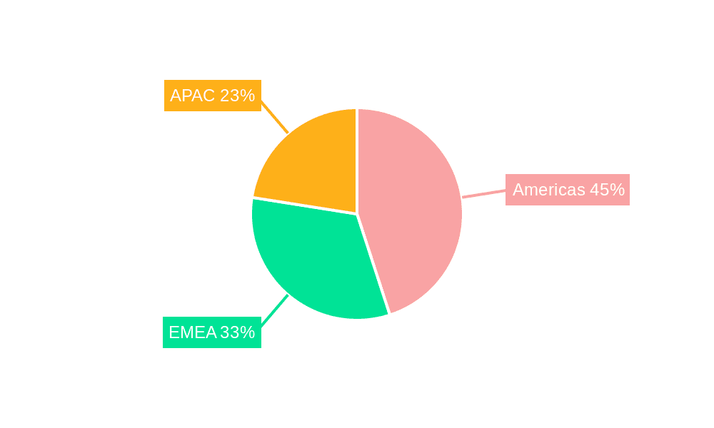 Metaverse Market Market Share by Region - Global Geographic Distribution