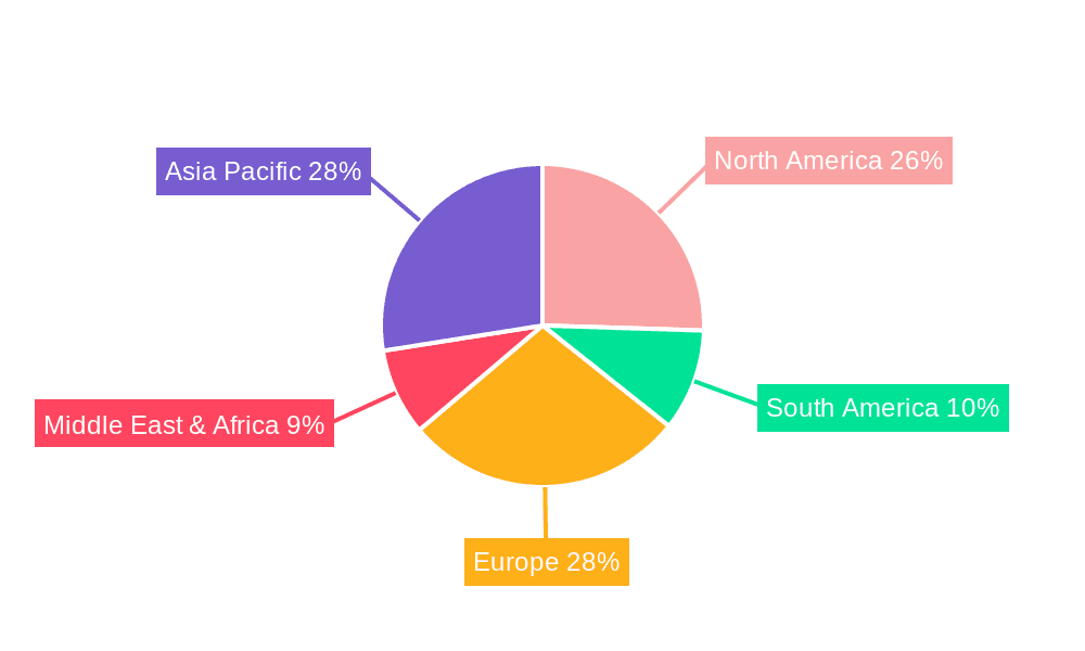 Mobile Payment Systems Market Share by Region - Global Geographic Distribution