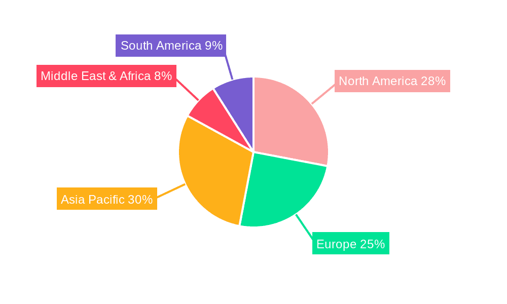 Mobile Power Plant Market Share by Region - Global Geographic Distribution